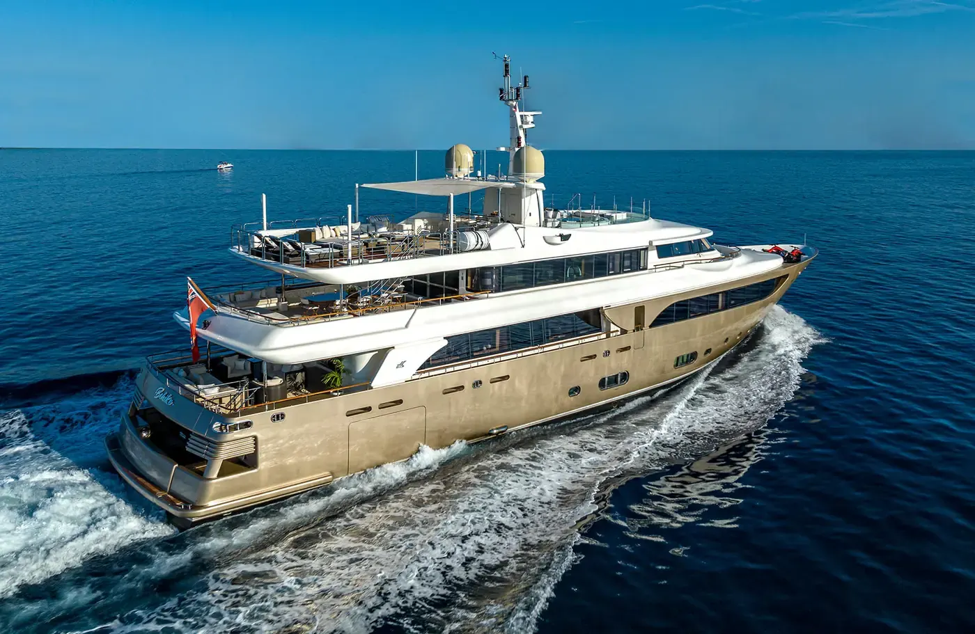 Behike, 141 ft superyacht for the Abu Dhabi Grand Prix