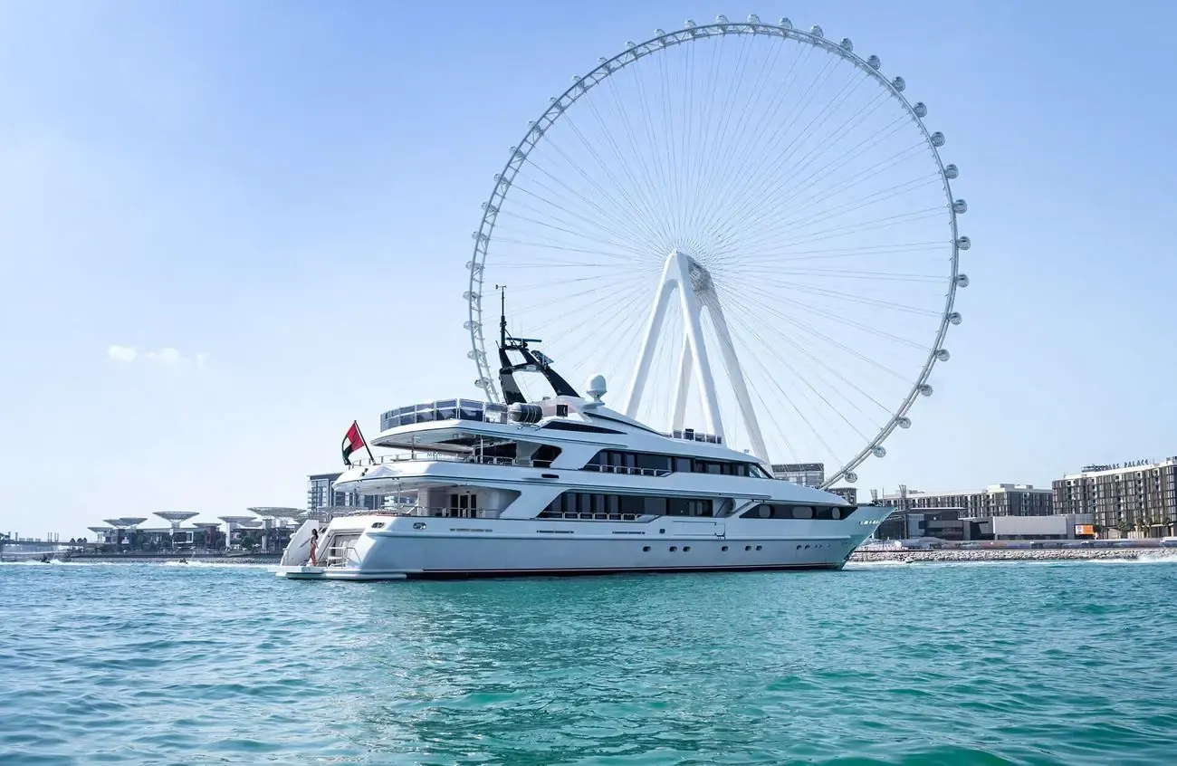 Benetti 50M (Code8), 165 ft superyacht for the Abu Dhabi Grand Prix