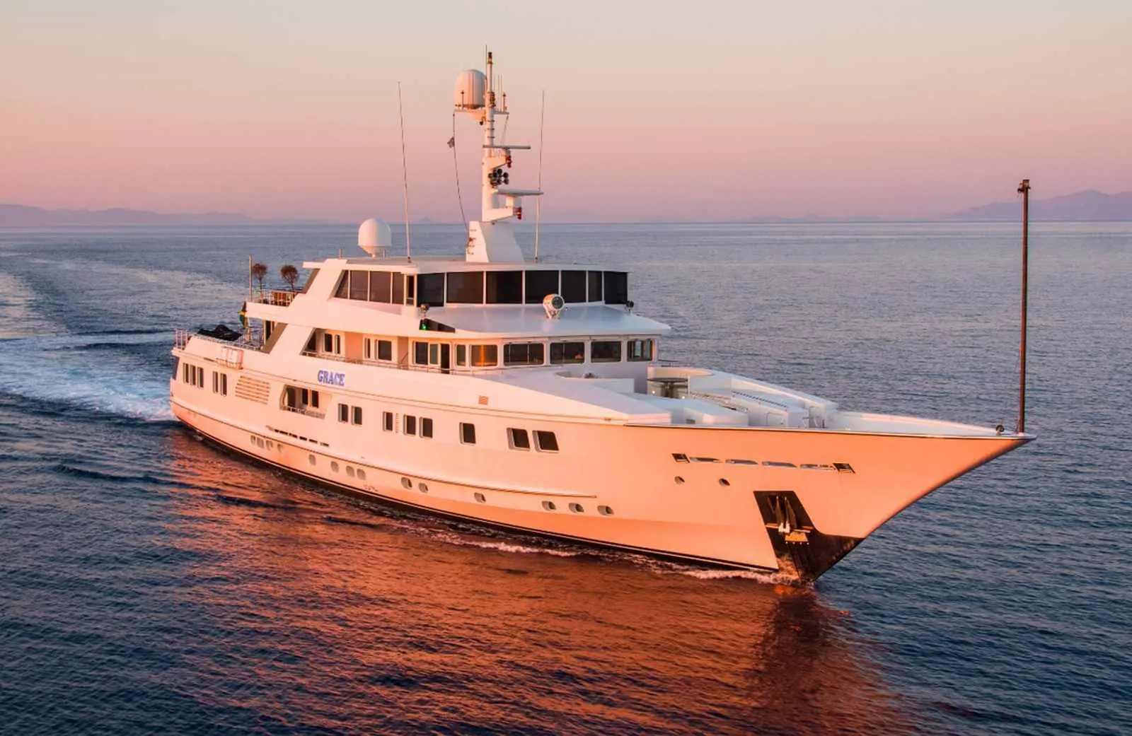 Grace, 200 ft superyacht for the Abu Dhabi Grand Prix