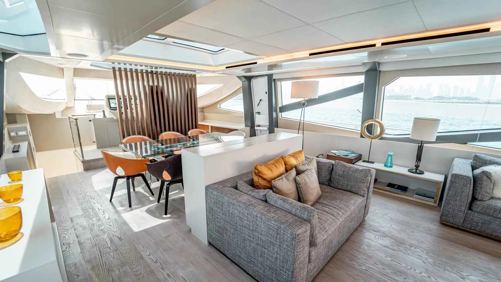 Numarine Dolce Vita salon and dining area