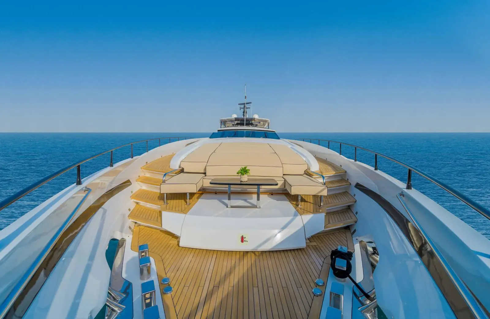 Saffuriya sunbathing foredeck