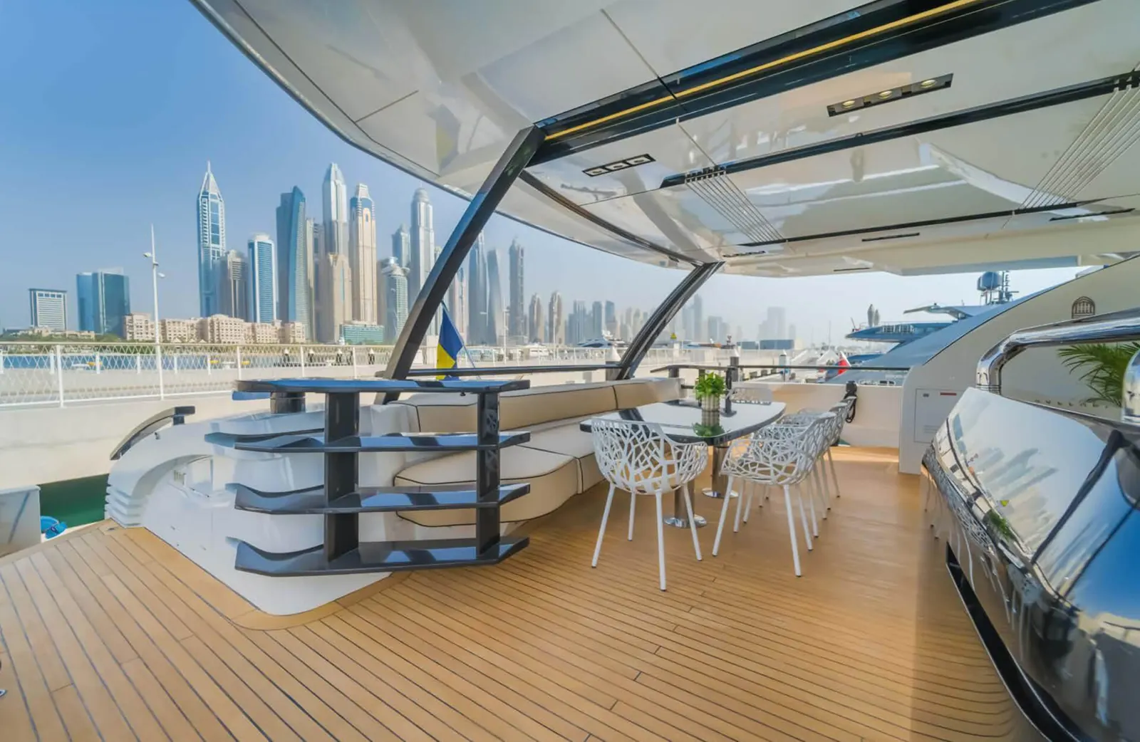 Saffuriya flybridge bar and dining