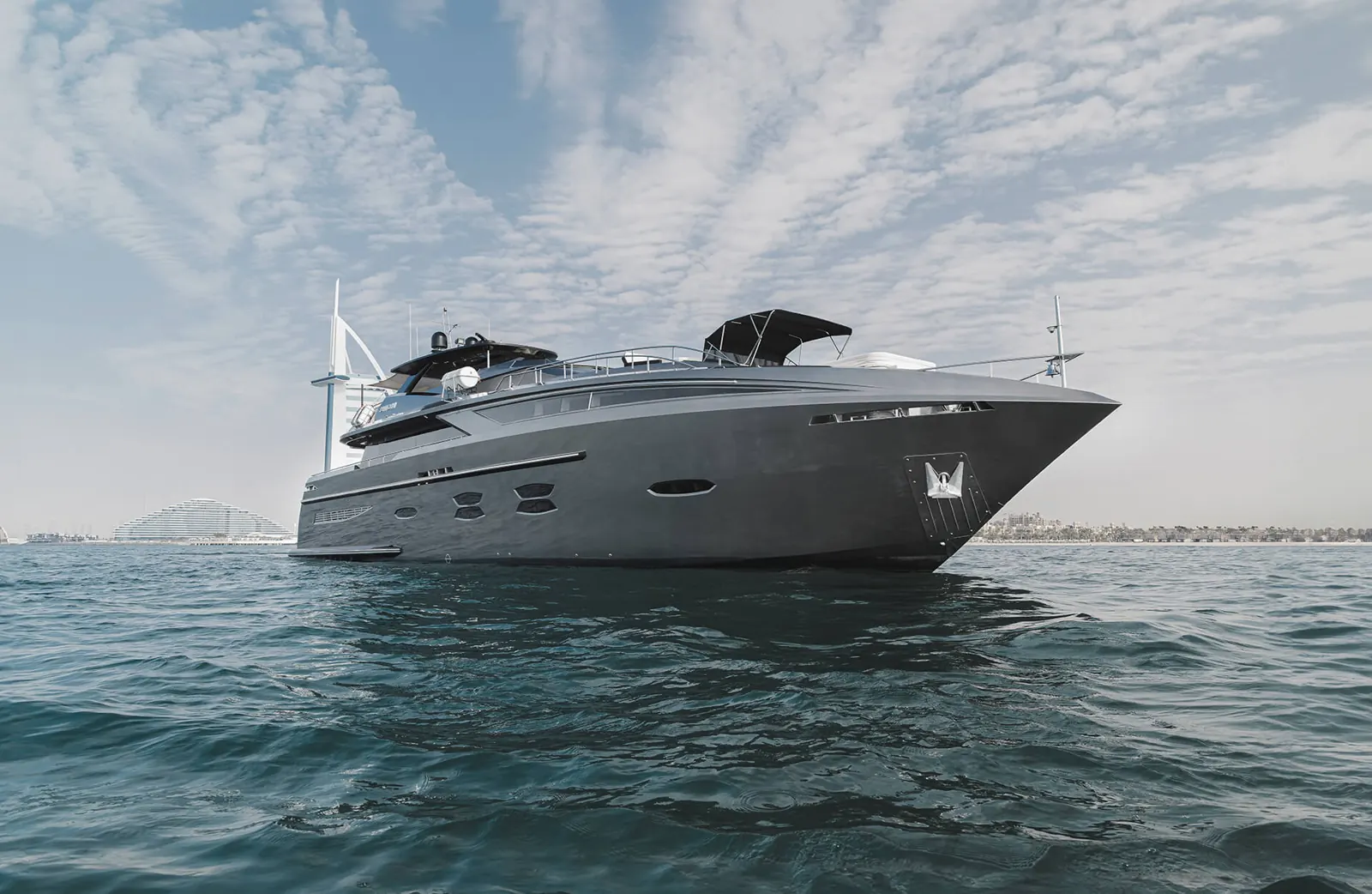 Santorini, 115 ft superyacht for the Abu Dhabi Grand Prix