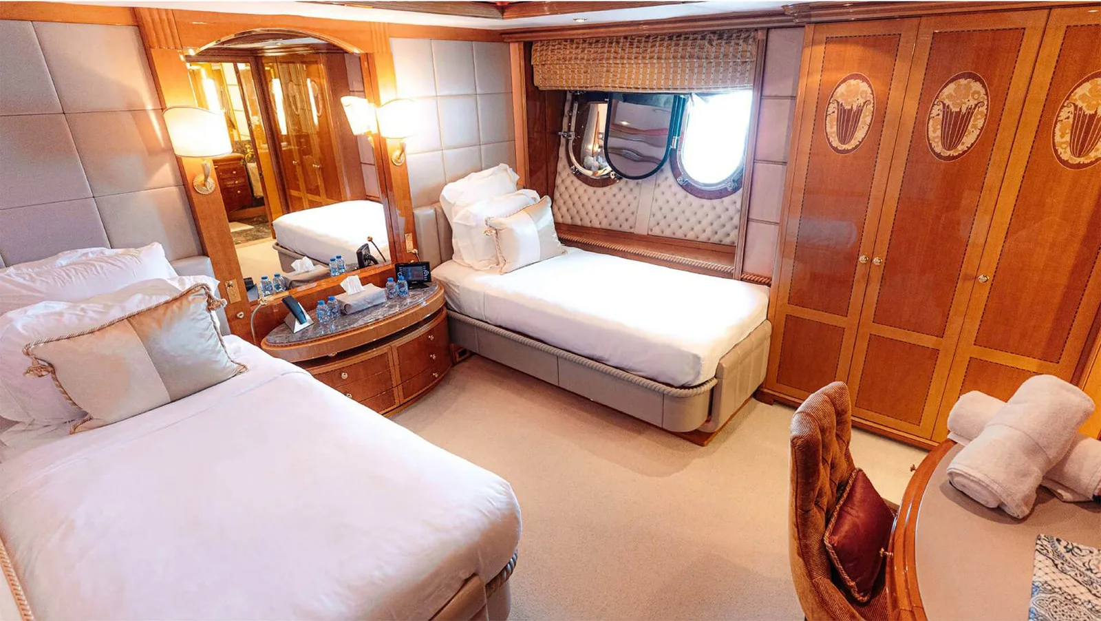 ZAF twin guest cabin