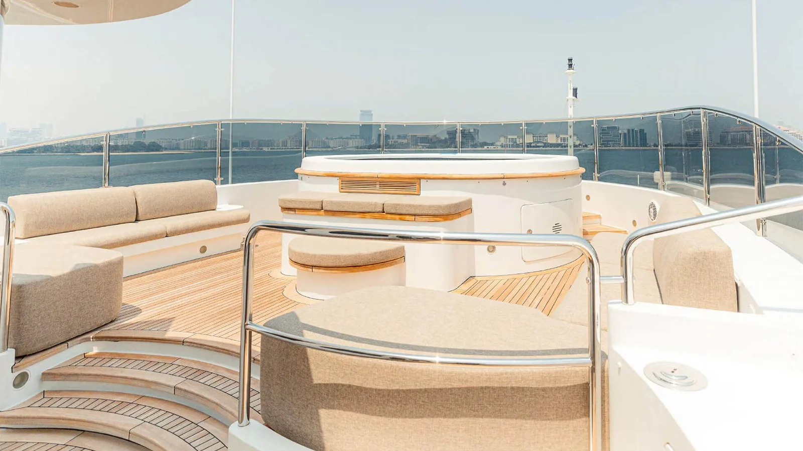 ZAF sundeck jacuzzi and lounge seating