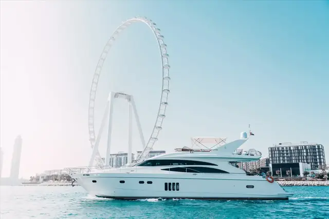 Capella 72, Princess flybridge yacht for charter in Dubai